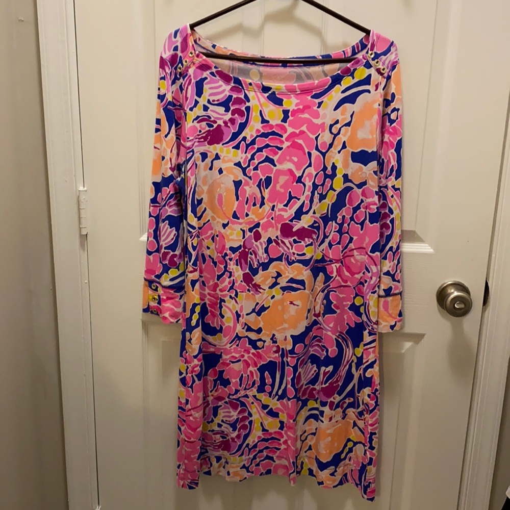 Lilly Pulitzer “Sophie” Dress in “Catch and Release” Print